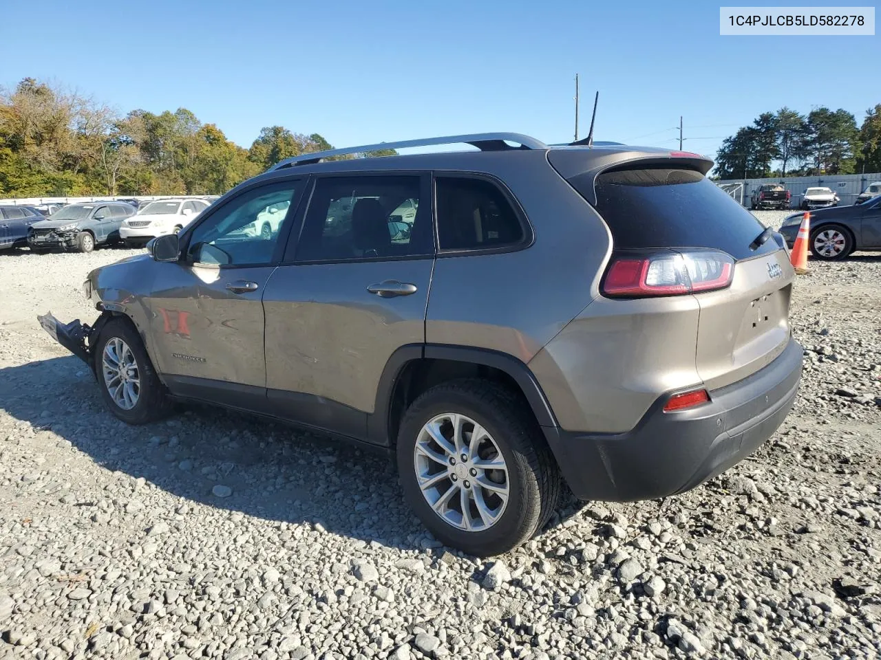 2020 Jeep Cherokee Latitude VIN: 1C4PJLCB5LD582278 Lot: 76924664