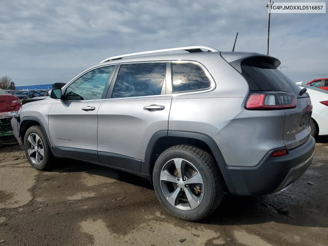 2020 Jeep Cherokee Limited VIN: 1C4PJMDXXLD516857 Lot: 77069854