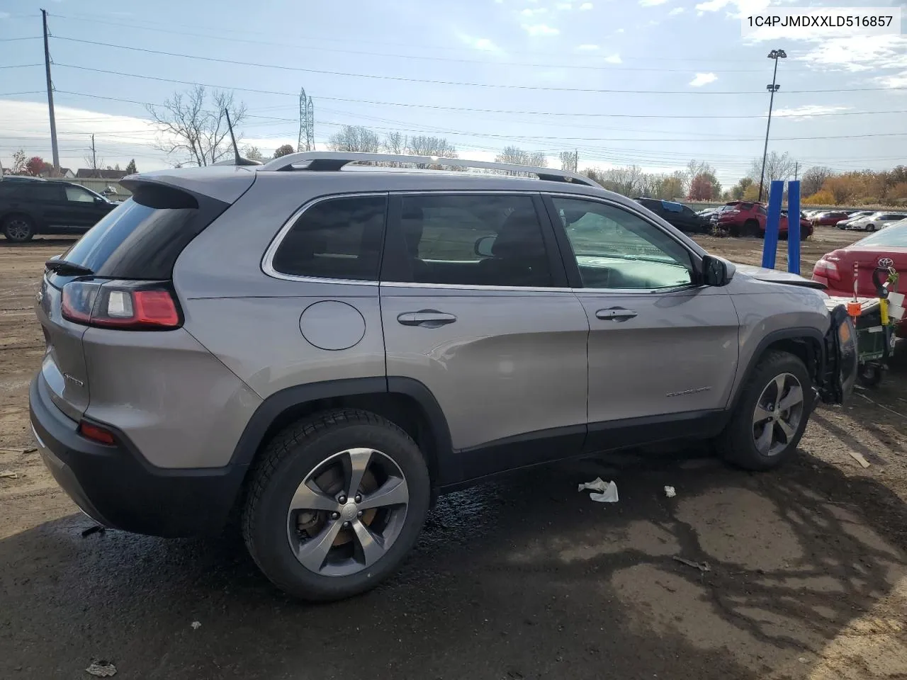 2020 Jeep Cherokee Limited VIN: 1C4PJMDXXLD516857 Lot: 77069854