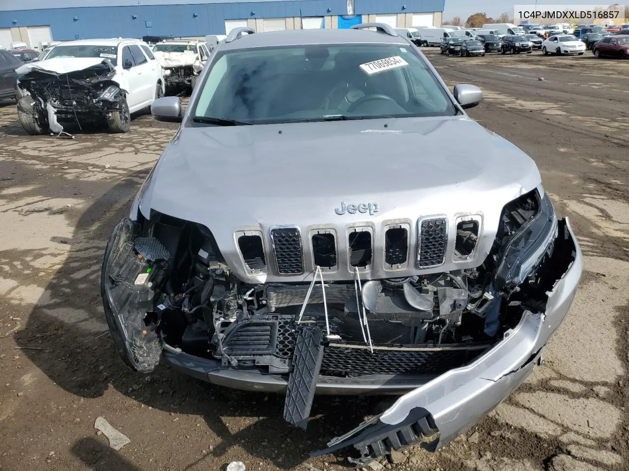 2020 Jeep Cherokee Limited VIN: 1C4PJMDXXLD516857 Lot: 77069854