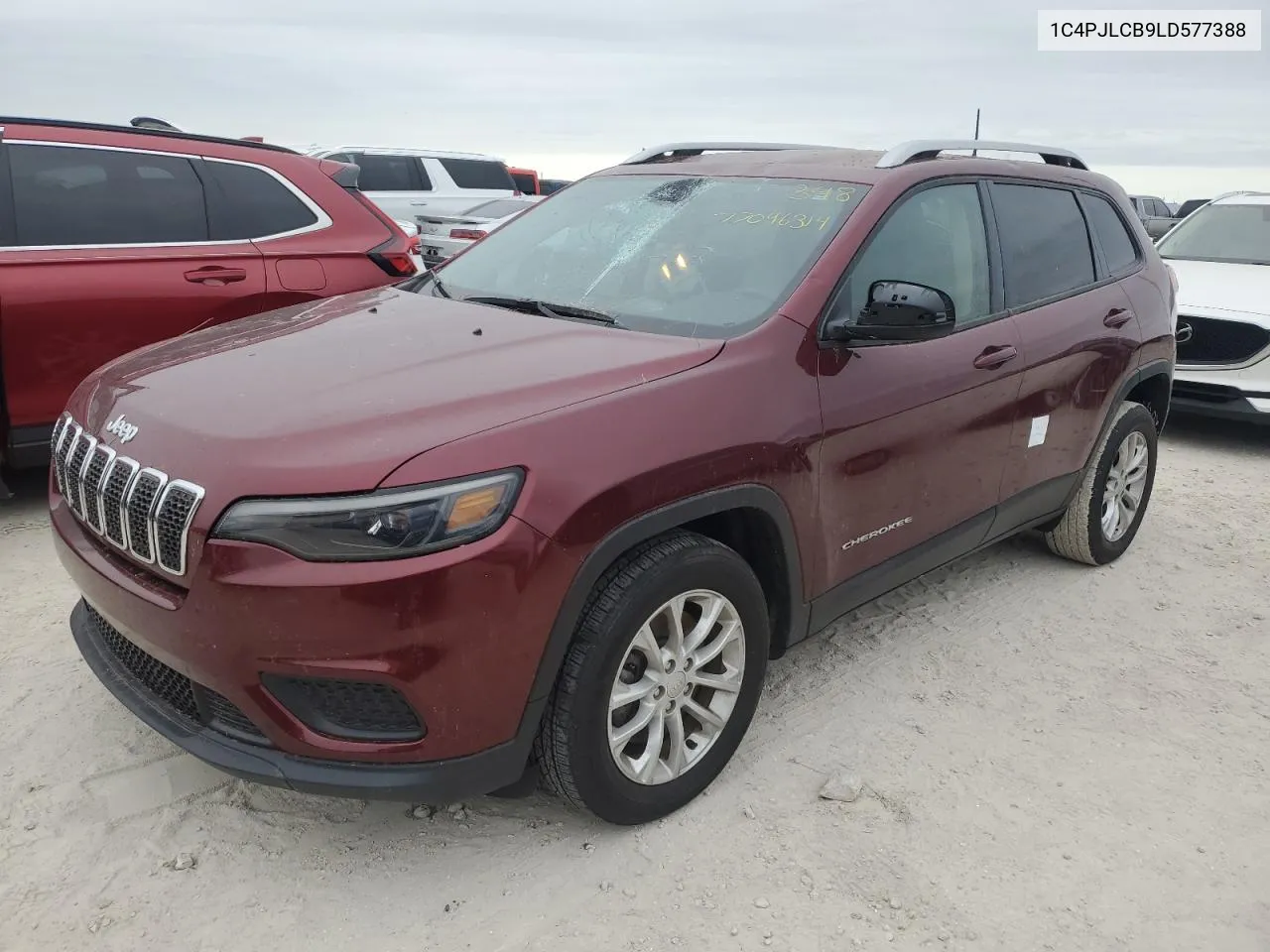 1C4PJLCB9LD577388 2020 Jeep Cherokee Latitude