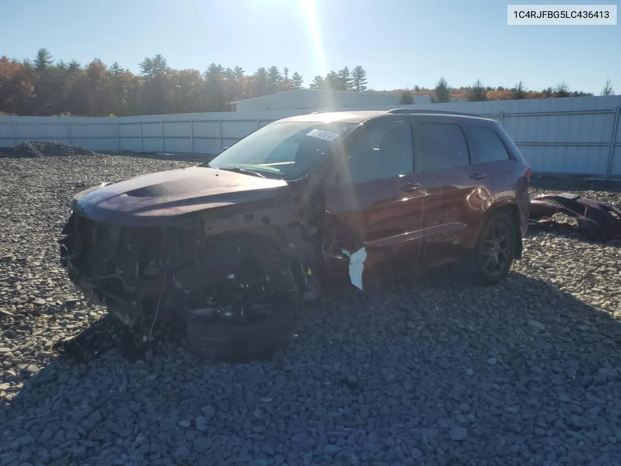 2020 Jeep Grand Cherokee Limited VIN: 1C4RJFBG5LC436413 Lot: 77109244