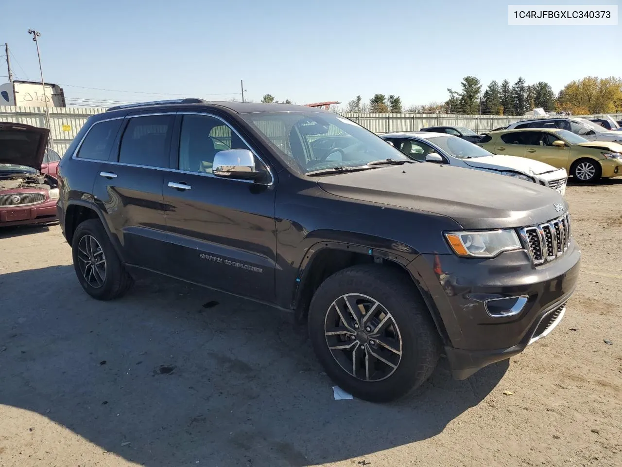 2020 Jeep Grand Cherokee Limited VIN: 1C4RJFBGXLC340373 Lot: 77243084