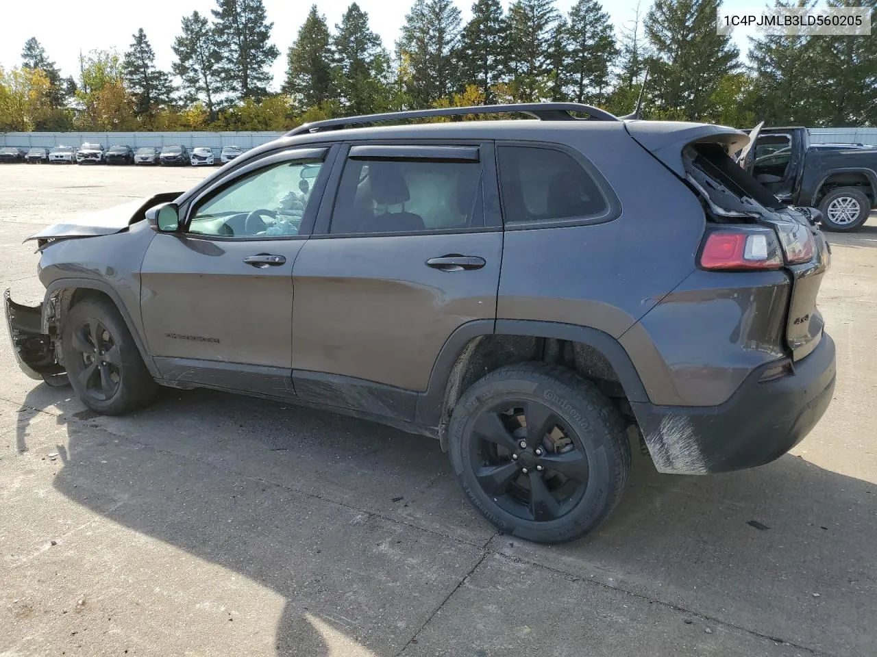 2020 Jeep Cherokee Latitude Plus VIN: 1C4PJMLB3LD560205 Lot: 77324144