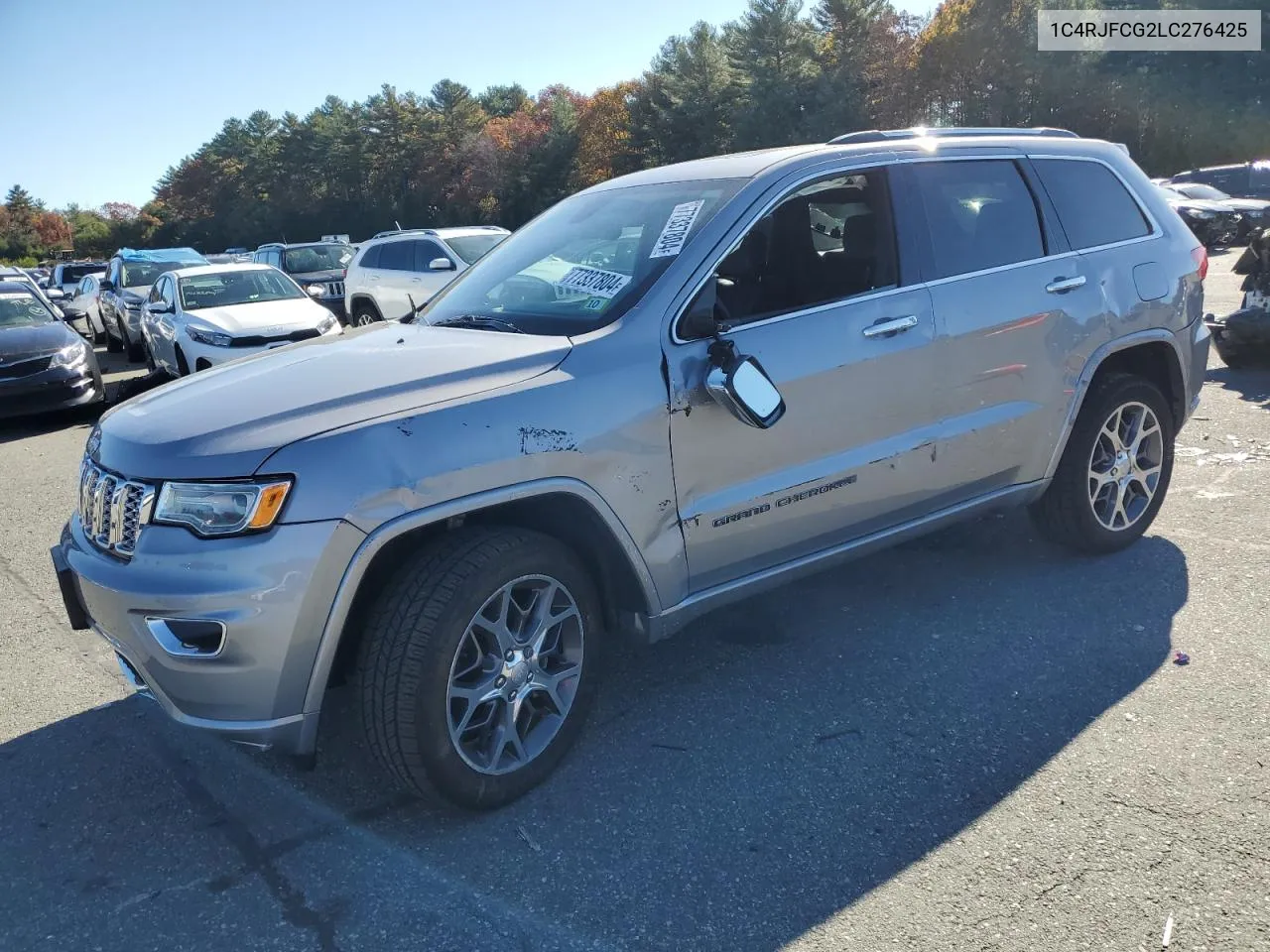 2020 Jeep Grand Cherokee Overland VIN: 1C4RJFCG2LC276425 Lot: 77337804