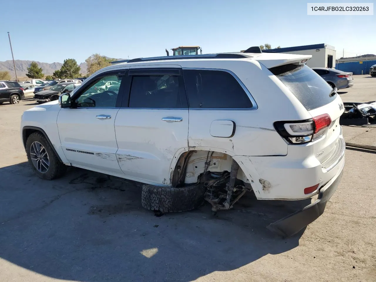 2020 Jeep Grand Cherokee Limited VIN: 1C4RJFBG2LC320263 Lot: 77387504