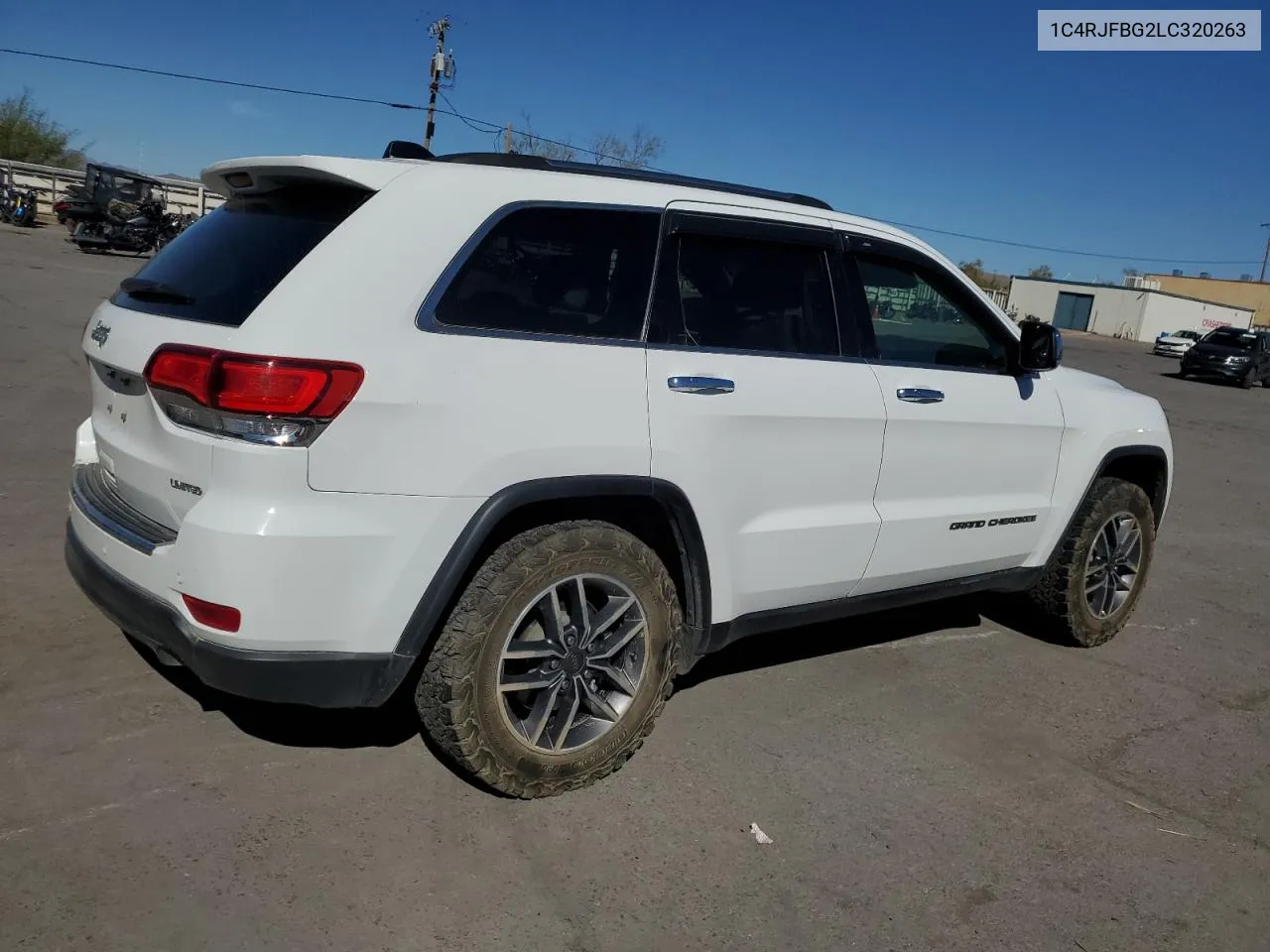 2020 Jeep Grand Cherokee Limited VIN: 1C4RJFBG2LC320263 Lot: 77387504