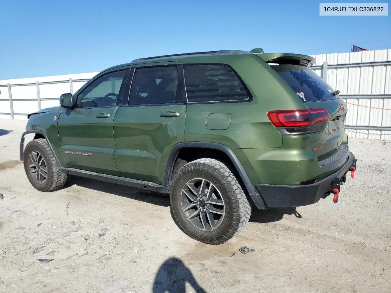 2020 Jeep Grand Cherokee Trailhawk VIN: 1C4RJFLTXLC336822 Lot: 77412894