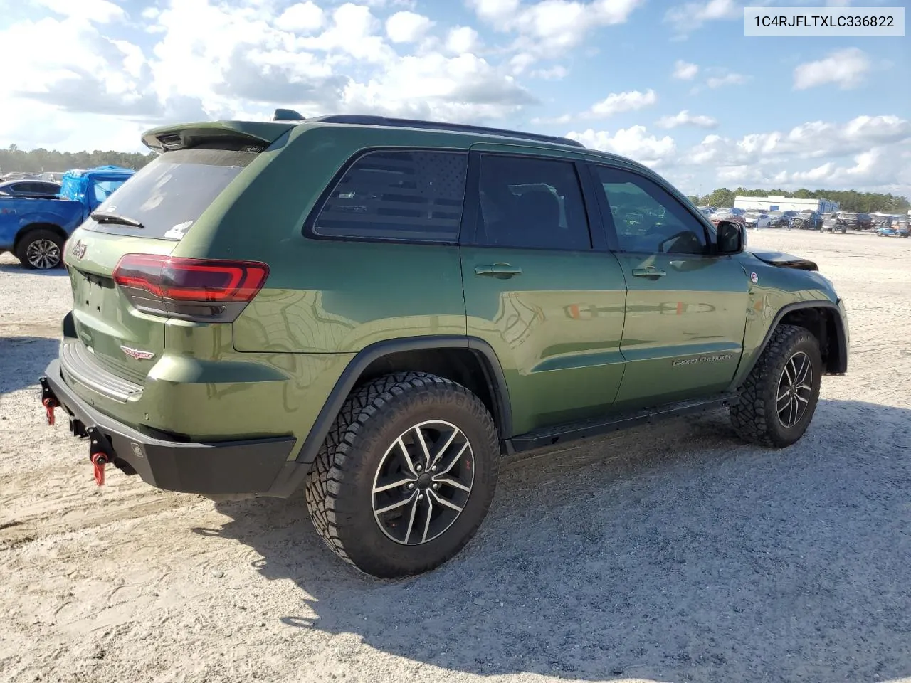 2020 Jeep Grand Cherokee Trailhawk VIN: 1C4RJFLTXLC336822 Lot: 77412894