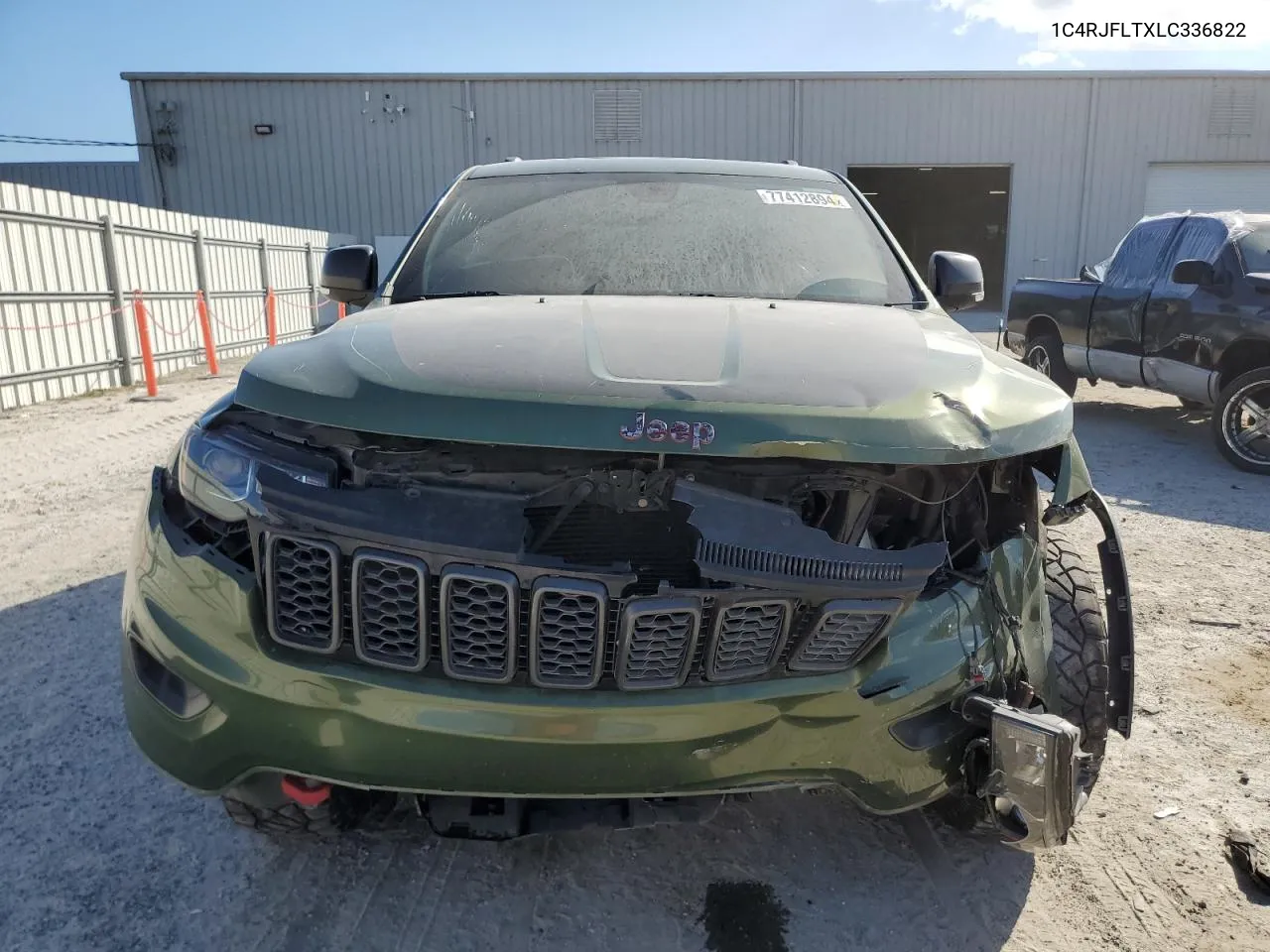 2020 Jeep Grand Cherokee Trailhawk VIN: 1C4RJFLTXLC336822 Lot: 77412894