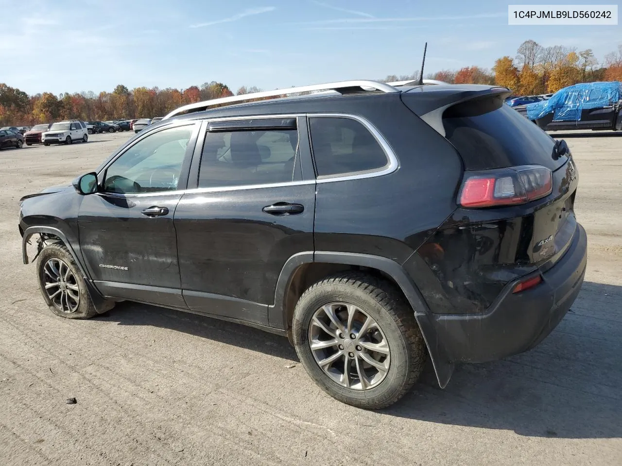 2020 Jeep Cherokee Latitude Plus VIN: 1C4PJMLB9LD560242 Lot: 77445464