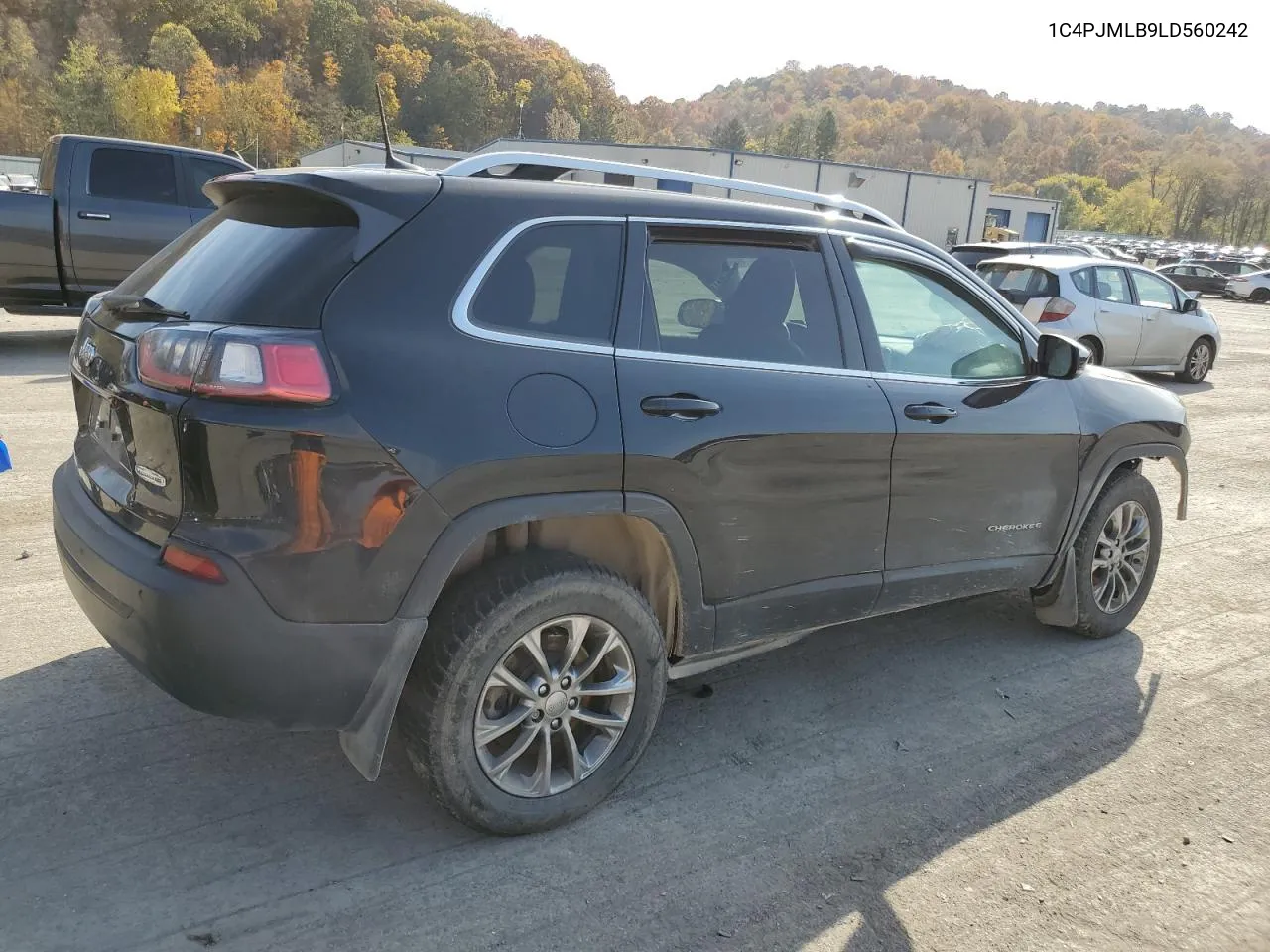 2020 Jeep Cherokee Latitude Plus VIN: 1C4PJMLB9LD560242 Lot: 77445464