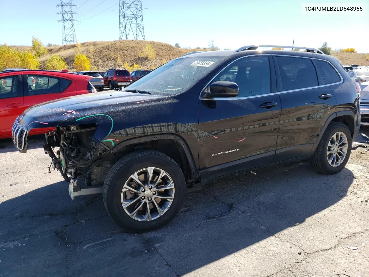 1C4PJMLB2LD548966 2020 Jeep Cherokee Latitude Plus