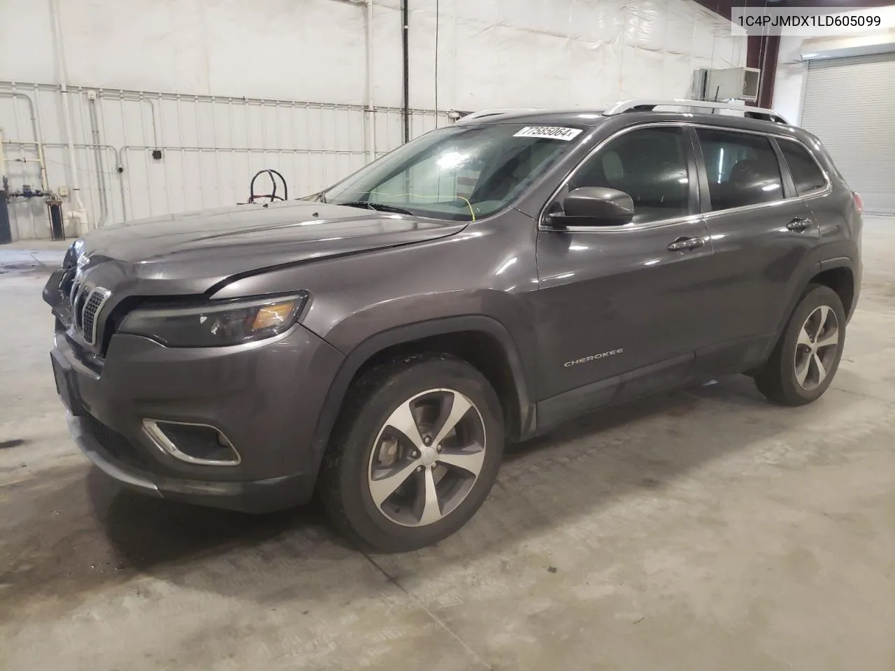 2020 Jeep Cherokee Limited VIN: 1C4PJMDX1LD605099 Lot: 77585064