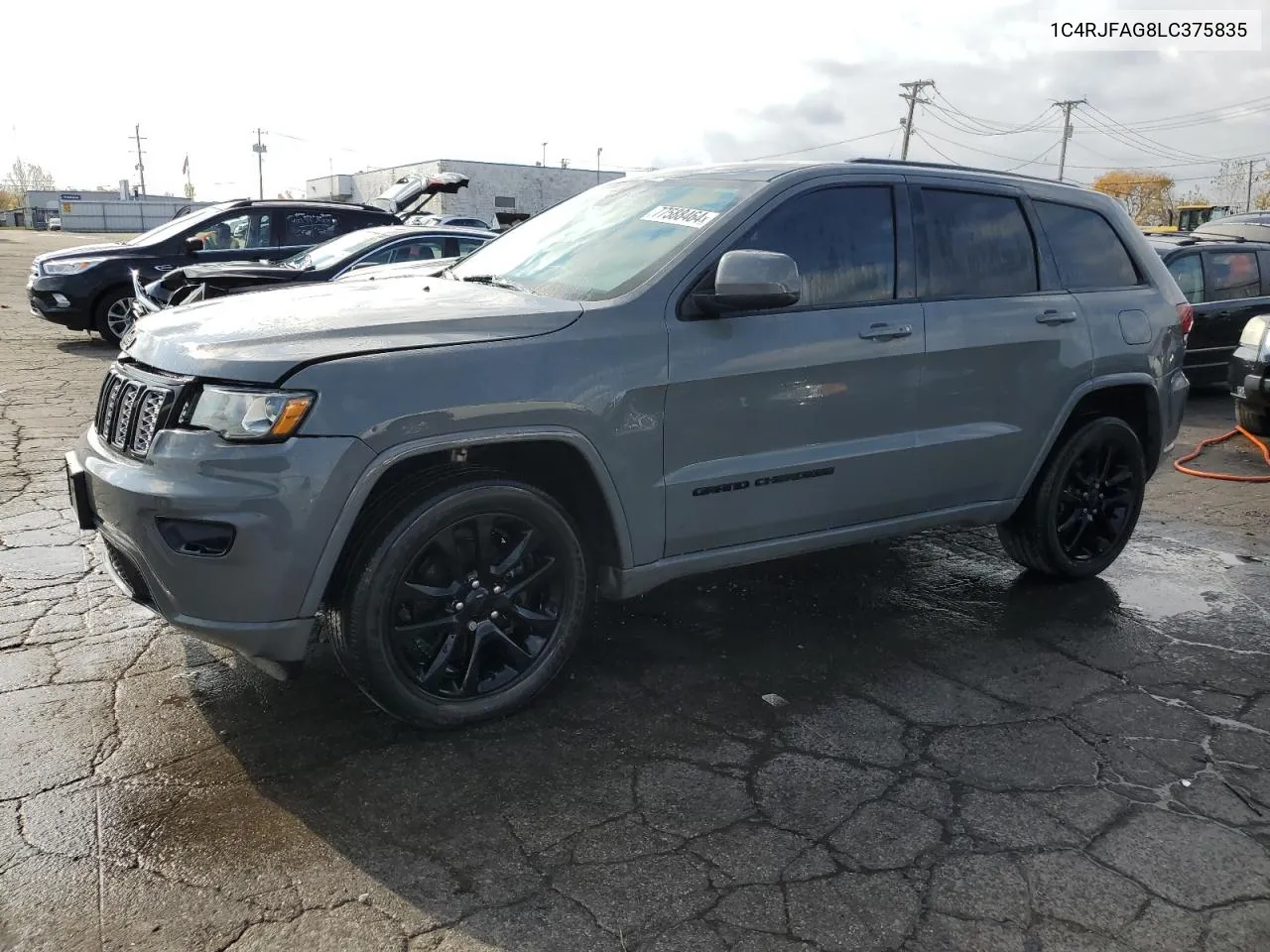 2020 Jeep Grand Cherokee Laredo VIN: 1C4RJFAG8LC375835 Lot: 77588464