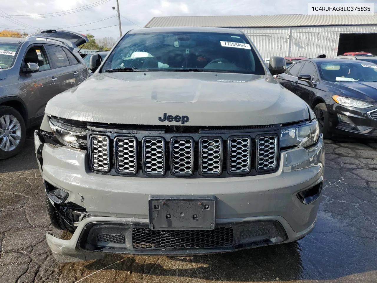 2020 Jeep Grand Cherokee Laredo VIN: 1C4RJFAG8LC375835 Lot: 77588464