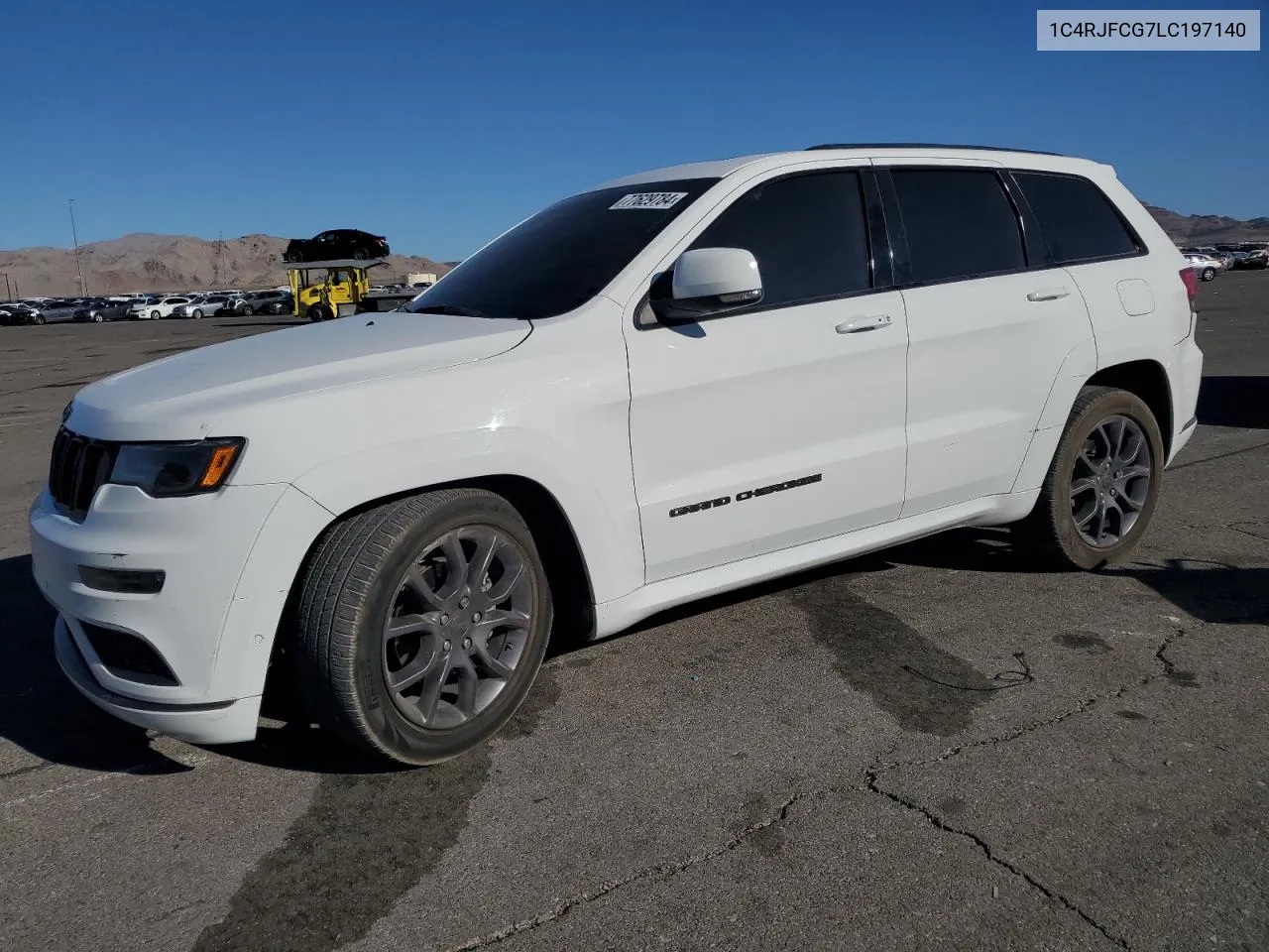 2020 Jeep Grand Cherokee Overland VIN: 1C4RJFCG7LC197140 Lot: 77629784