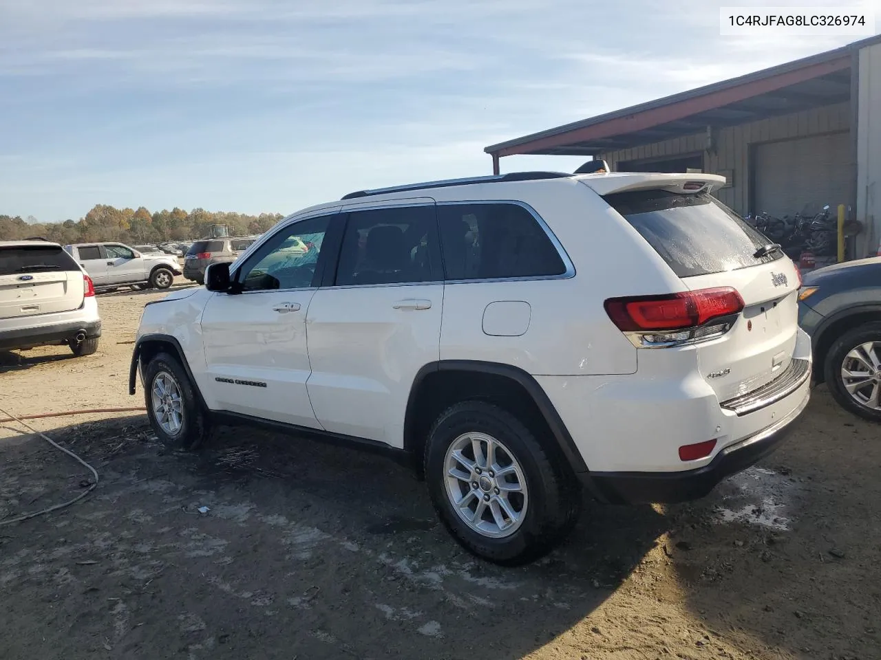 2020 Jeep Grand Cherokee Laredo VIN: 1C4RJFAG8LC326974 Lot: 77672684