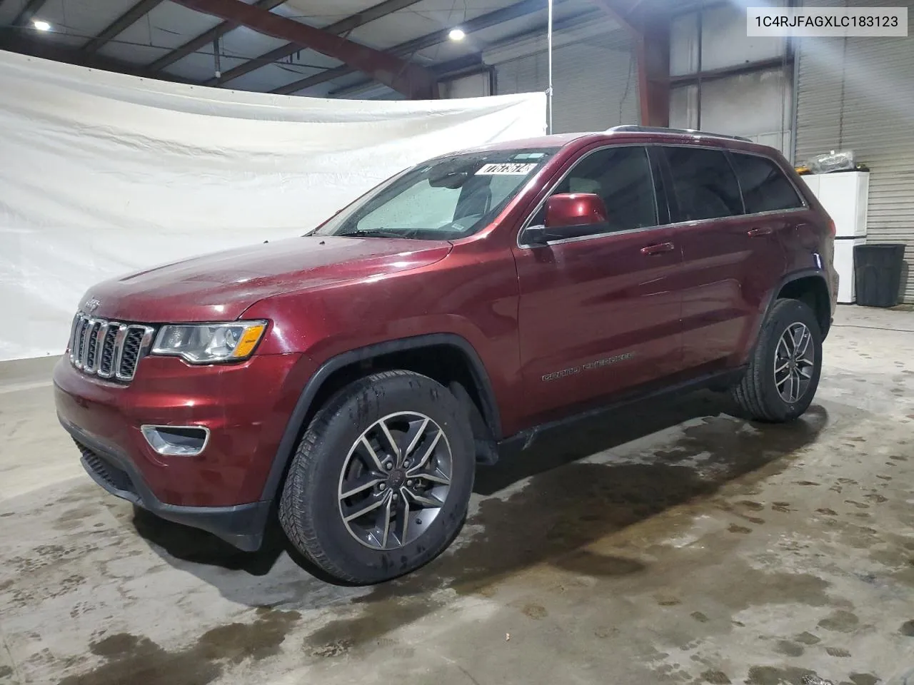 2020 Jeep Grand Cherokee Laredo VIN: 1C4RJFAGXLC183123 Lot: 77673674