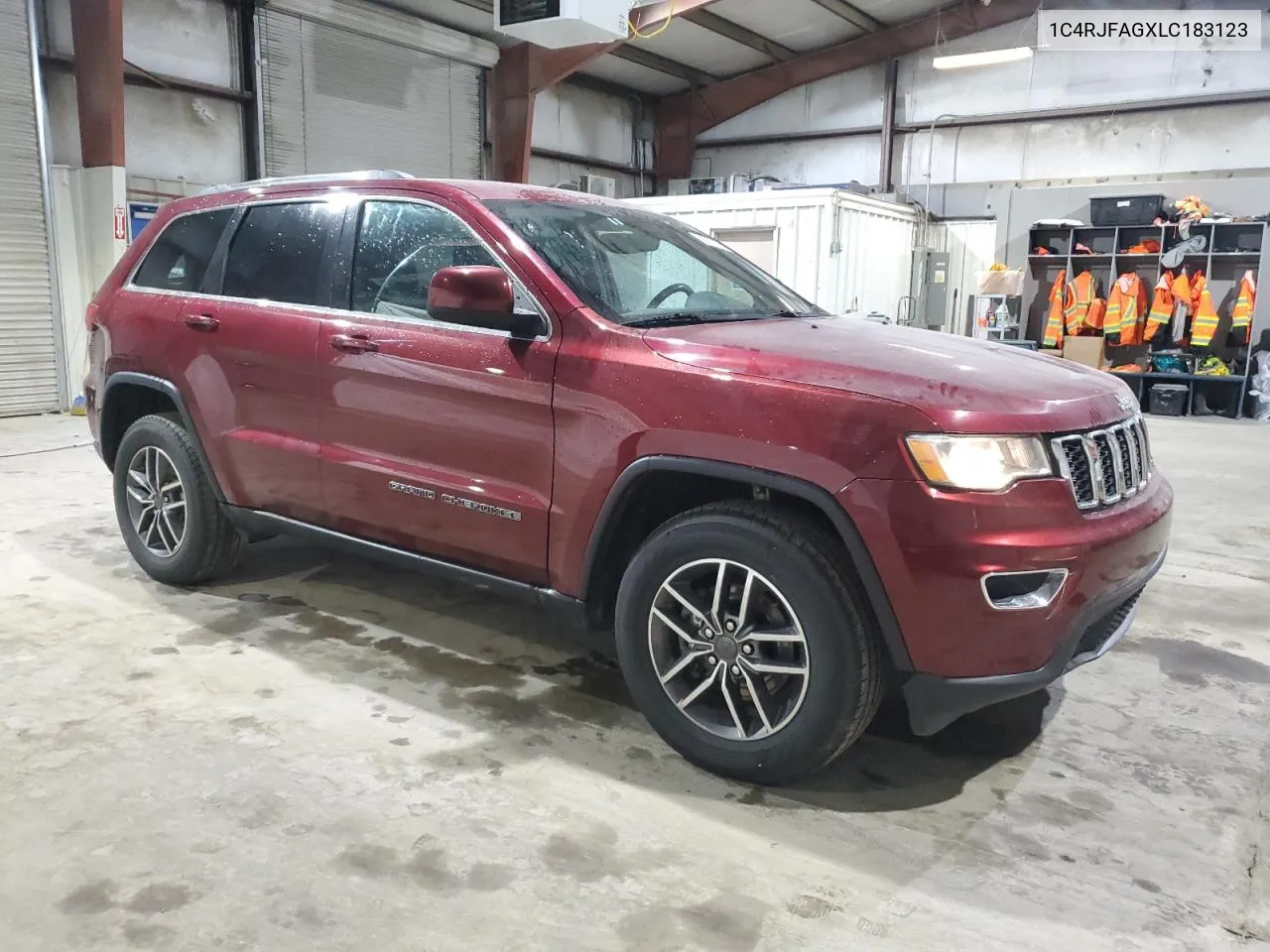 2020 Jeep Grand Cherokee Laredo VIN: 1C4RJFAGXLC183123 Lot: 77673674