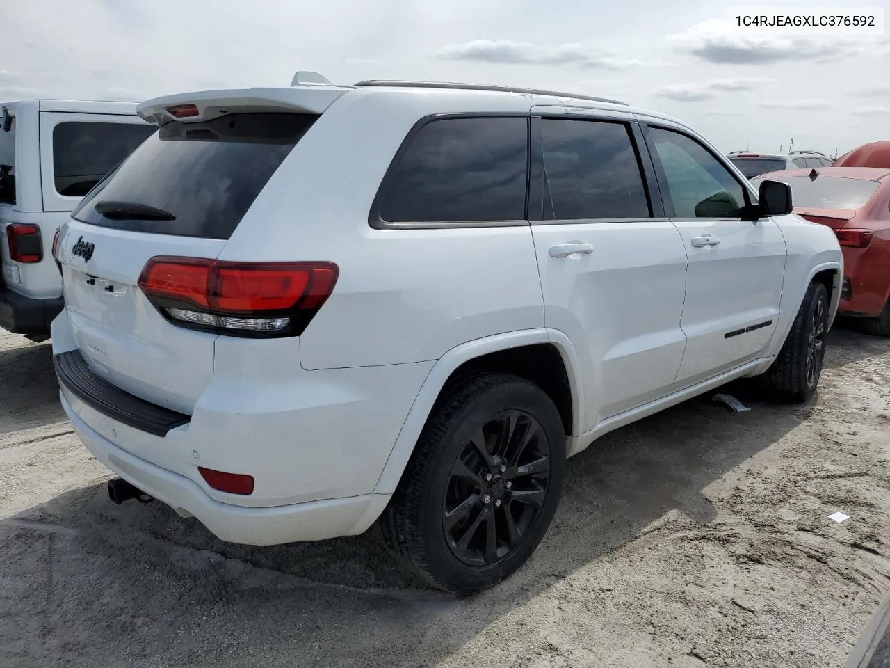 2020 Jeep Grand Cherokee Laredo VIN: 1C4RJEAGXLC376592 Lot: 77713834