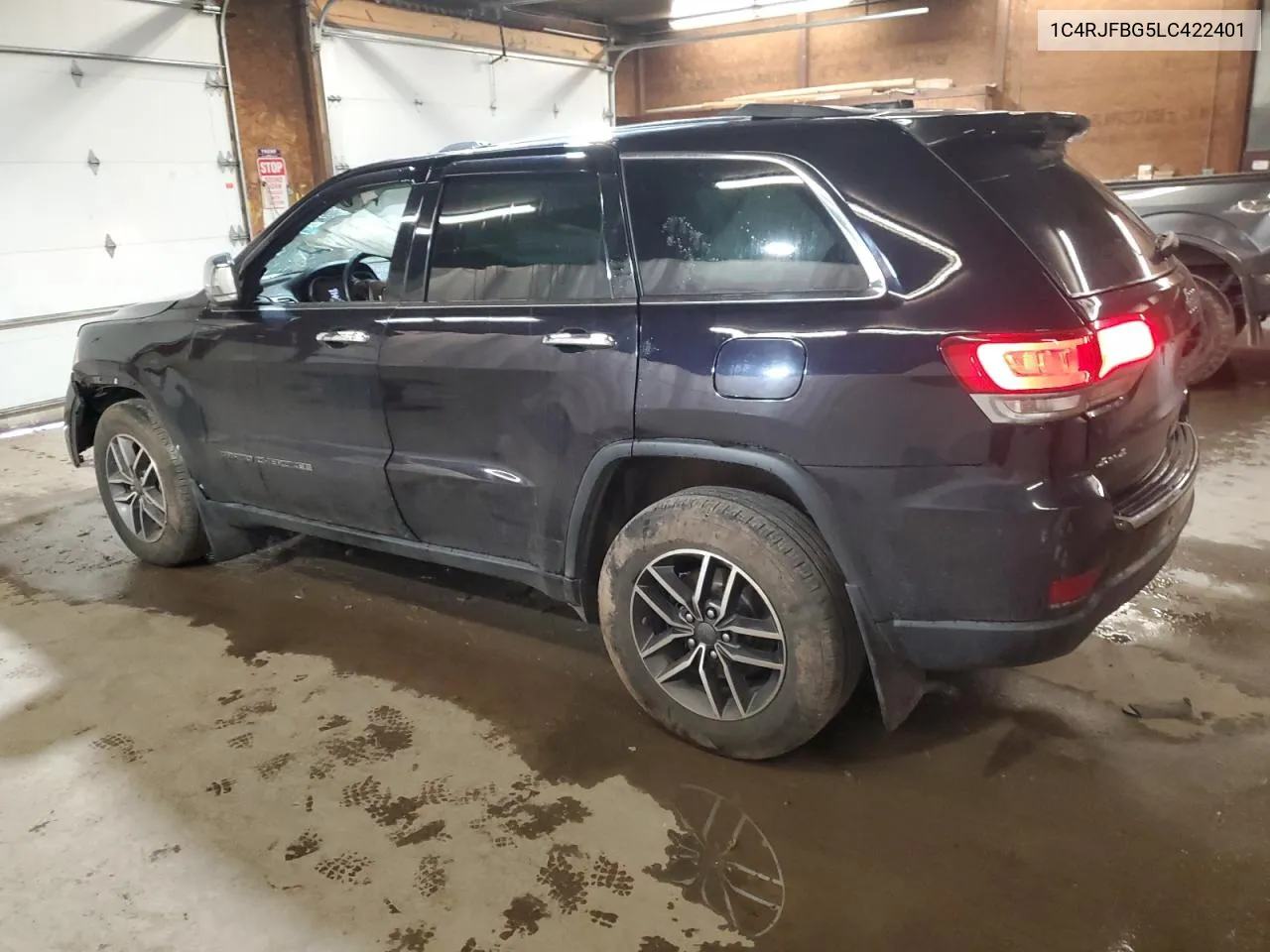 2020 Jeep Grand Cherokee Limited VIN: 1C4RJFBG5LC422401 Lot: 77813834