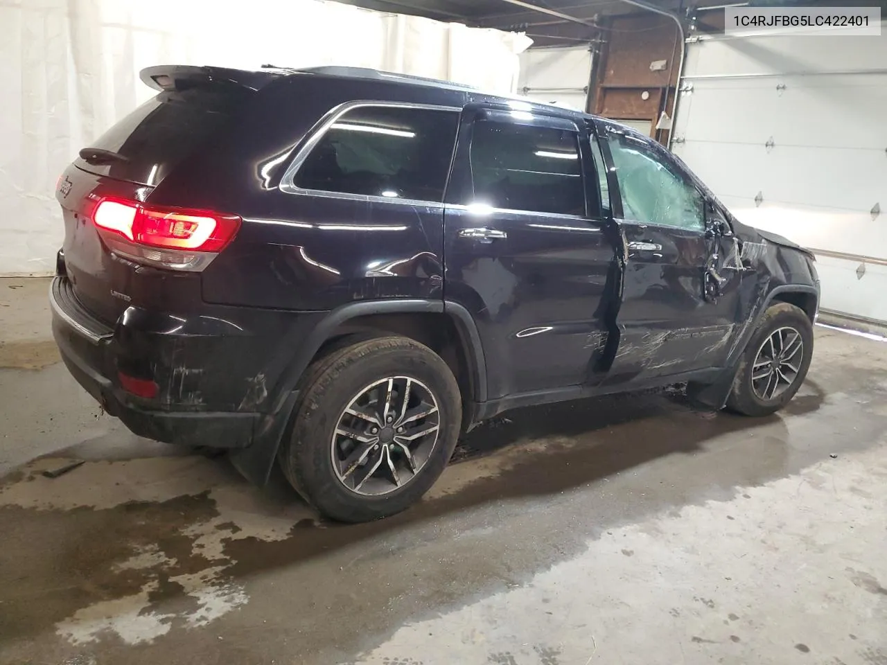 2020 Jeep Grand Cherokee Limited VIN: 1C4RJFBG5LC422401 Lot: 77813834