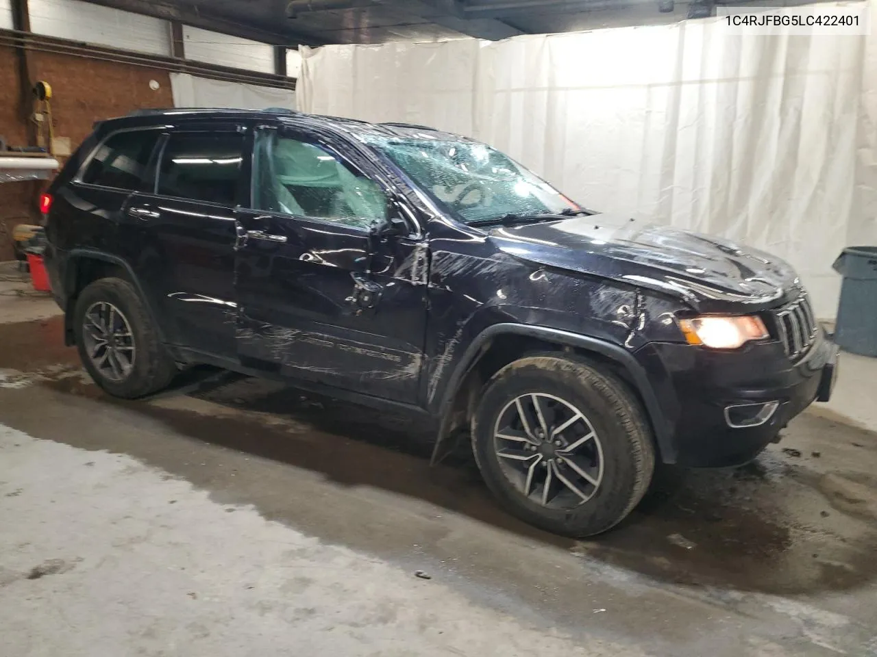 2020 Jeep Grand Cherokee Limited VIN: 1C4RJFBG5LC422401 Lot: 77813834