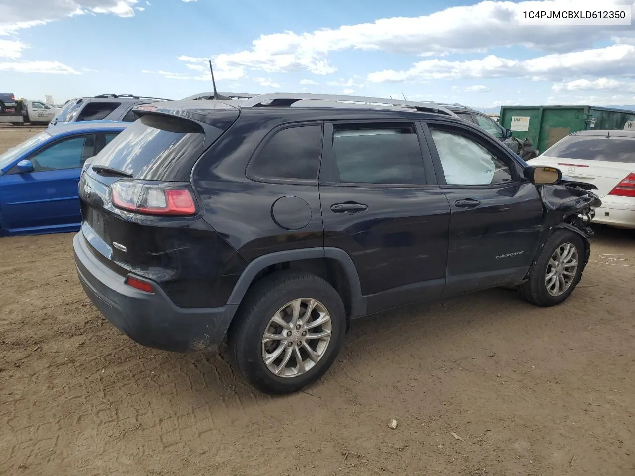 2020 Jeep Cherokee Latitude VIN: 1C4PJMCBXLD612350 Lot: 77842164