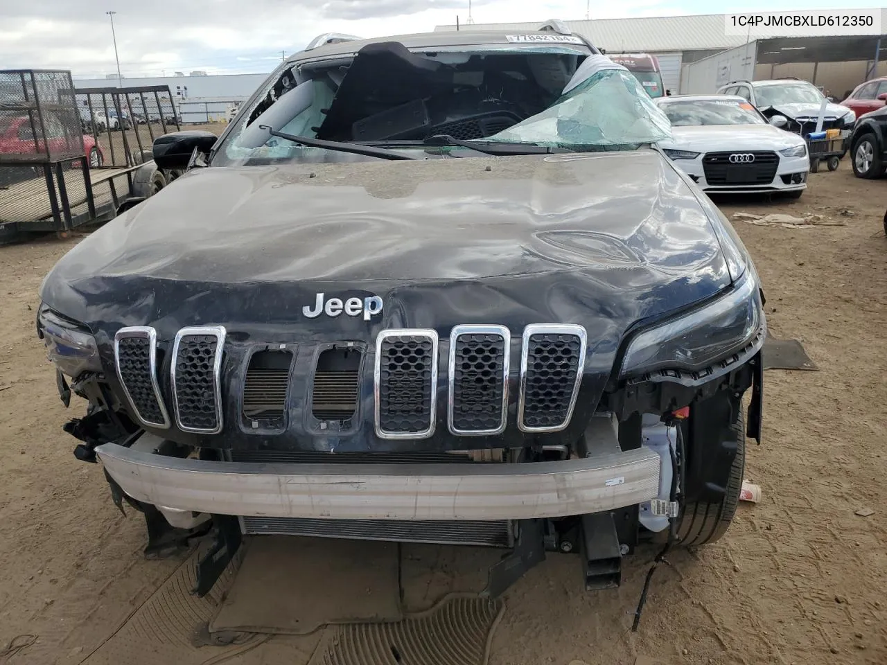 2020 Jeep Cherokee Latitude VIN: 1C4PJMCBXLD612350 Lot: 77842164