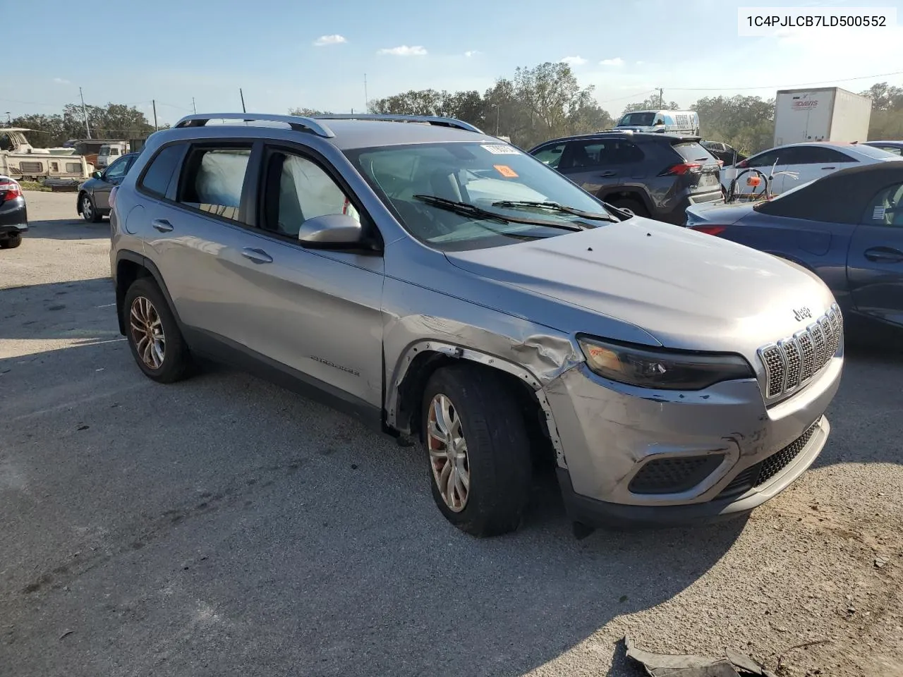 2020 Jeep Cherokee Latitude VIN: 1C4PJLCB7LD500552 Lot: 77903754