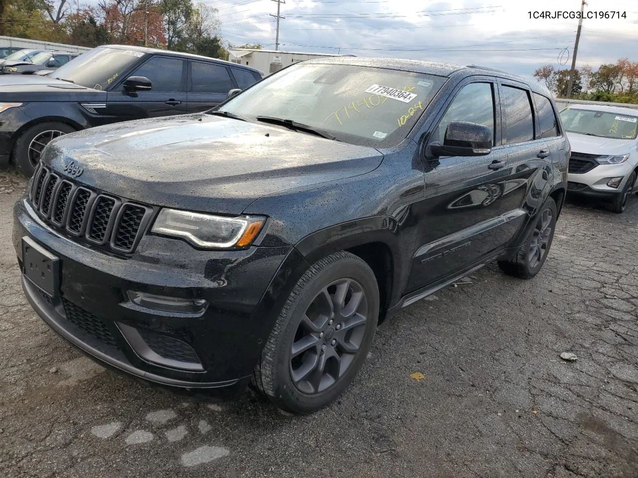 2020 Jeep Grand Cherokee Overland VIN: 1C4RJFCG3LC196714 Lot: 77940364