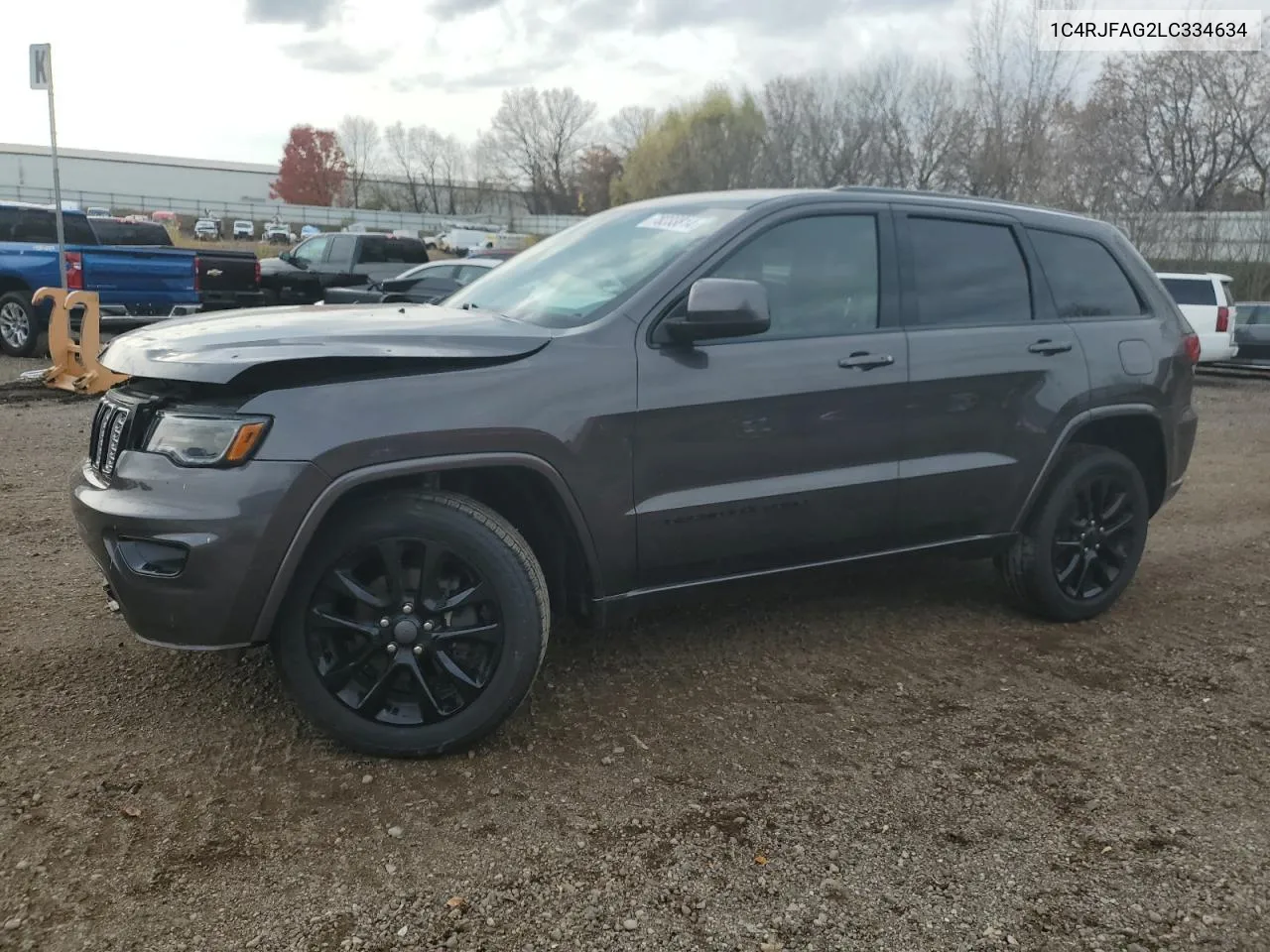 2020 Jeep Grand Cherokee Laredo VIN: 1C4RJFAG2LC334634 Lot: 78233814