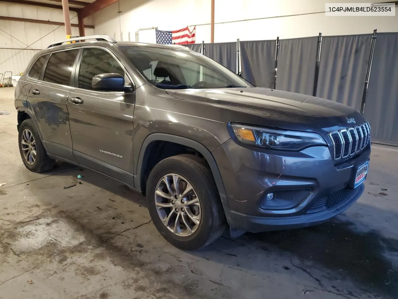 2020 Jeep Cherokee Latitude Plus VIN: 1C4PJMLB4LD623554 Lot: 78245434