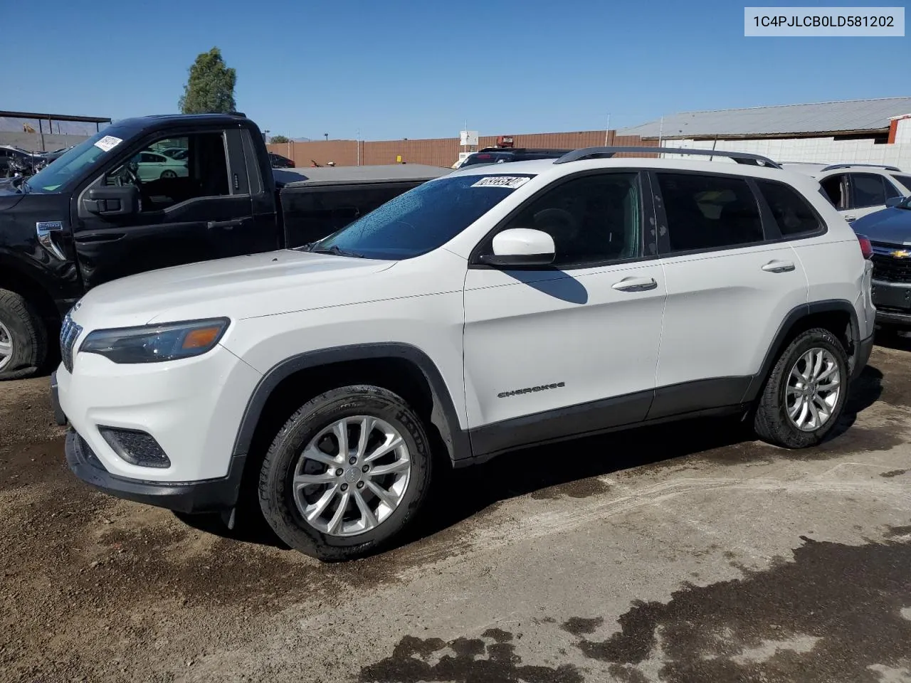 2020 Jeep Cherokee Latitude VIN: 1C4PJLCB0LD581202 Lot: 78323574