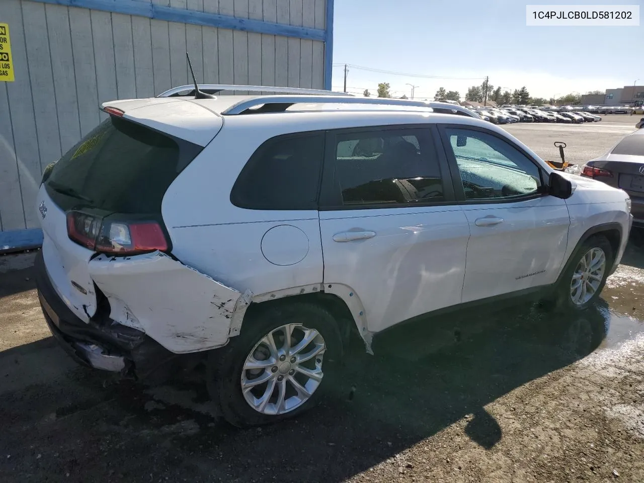 2020 Jeep Cherokee Latitude VIN: 1C4PJLCB0LD581202 Lot: 78323574