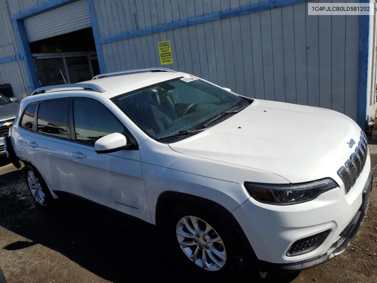 2020 Jeep Cherokee Latitude VIN: 1C4PJLCB0LD581202 Lot: 78323574