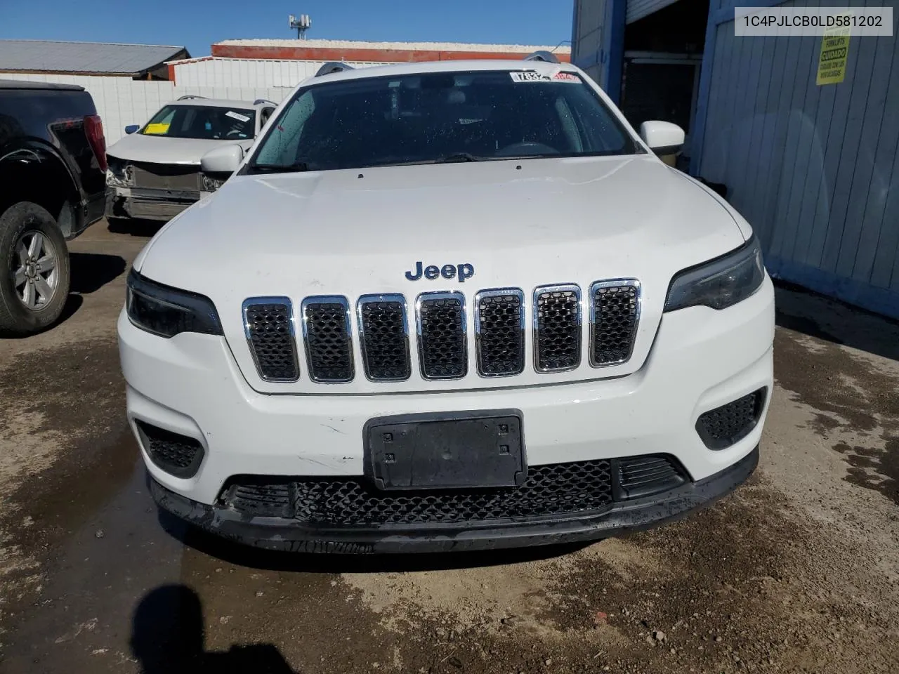 2020 Jeep Cherokee Latitude VIN: 1C4PJLCB0LD581202 Lot: 78323574