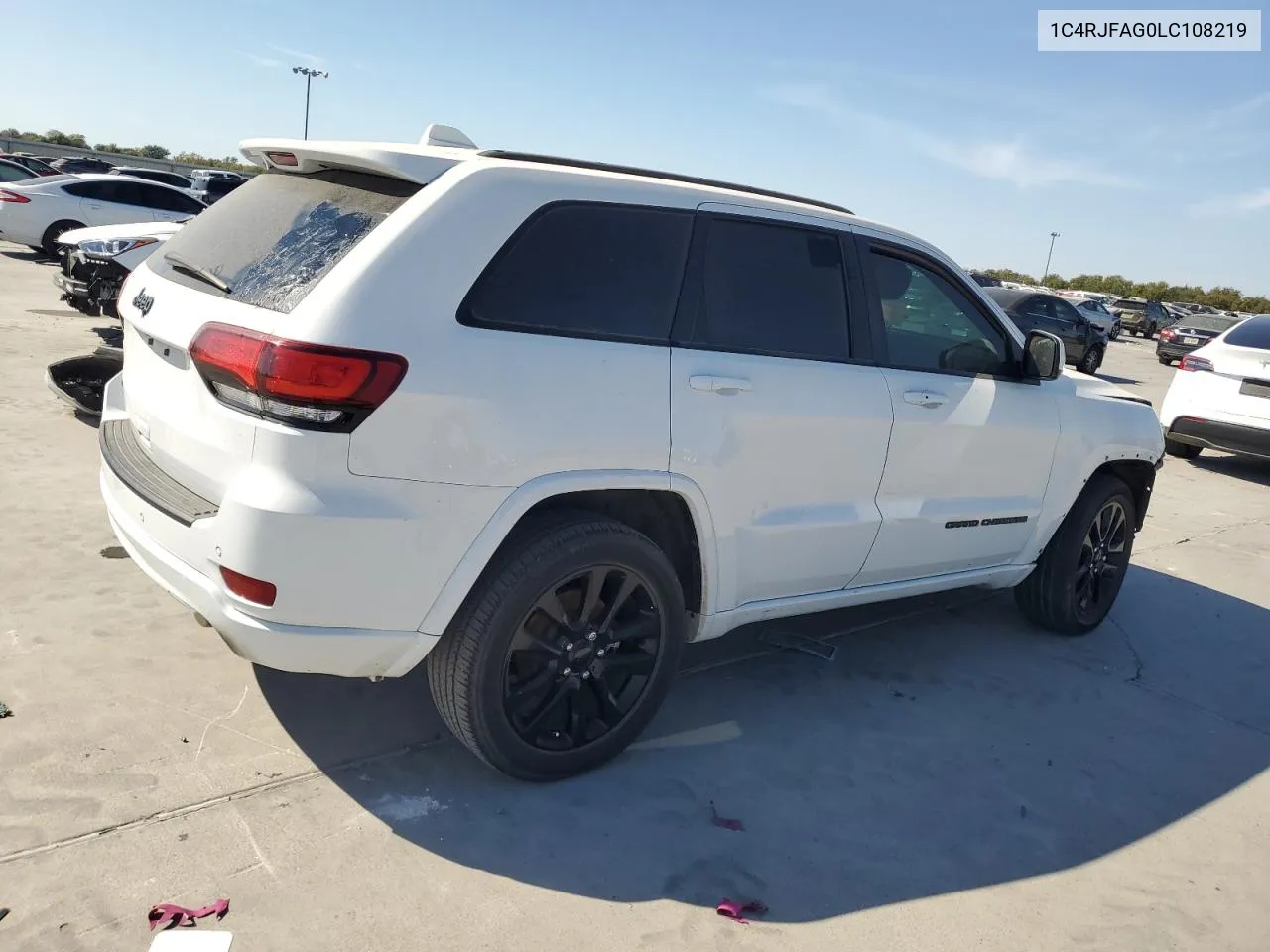 2020 Jeep Grand Cherokee Laredo VIN: 1C4RJFAG0LC108219 Lot: 78377824