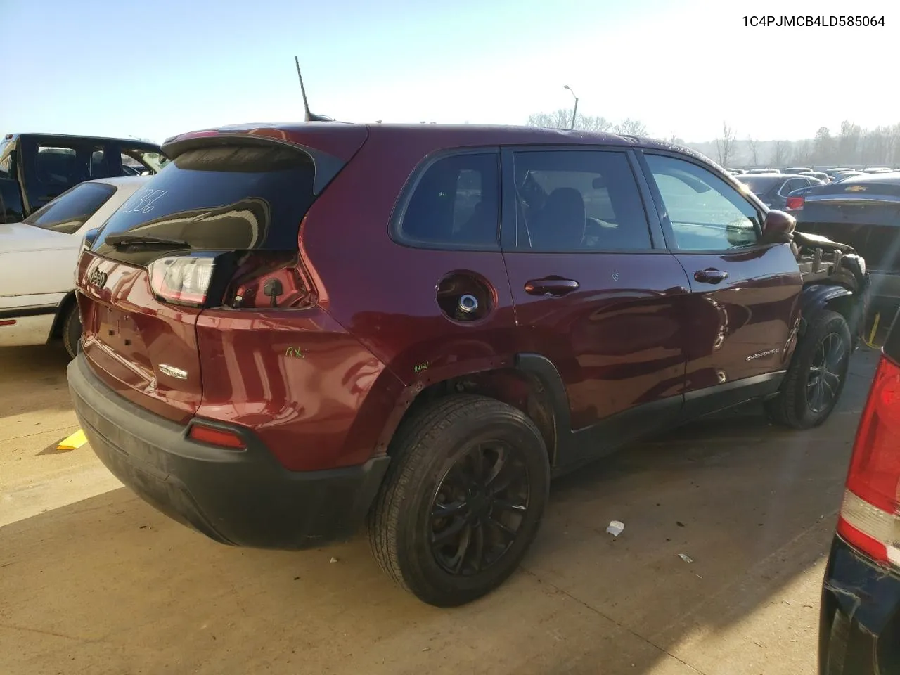 2020 Jeep Cherokee Latitude VIN: 1C4PJMCB4LD585064 Lot: 78401283