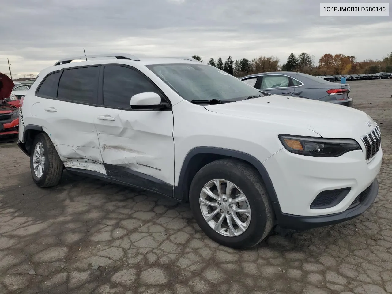 2020 Jeep Cherokee Latitude VIN: 1C4PJMCB3LD580146 Lot: 78438914