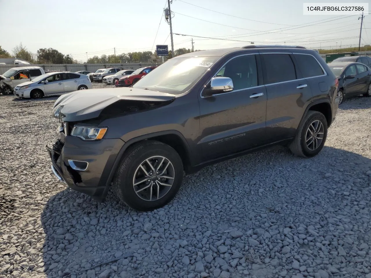 2020 Jeep Grand Cherokee Limited VIN: 1C4RJFBG6LC327586 Lot: 78583554