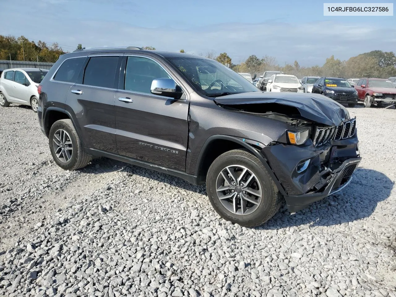 2020 Jeep Grand Cherokee Limited VIN: 1C4RJFBG6LC327586 Lot: 78583554