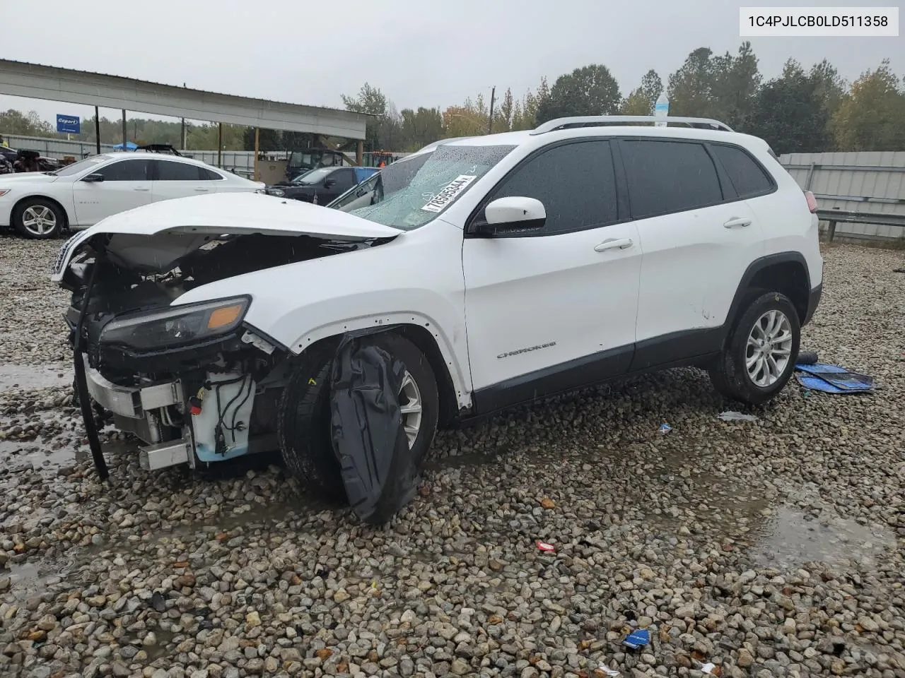 2020 Jeep Cherokee Latitude VIN: 1C4PJLCB0LD511358 Lot: 78595344