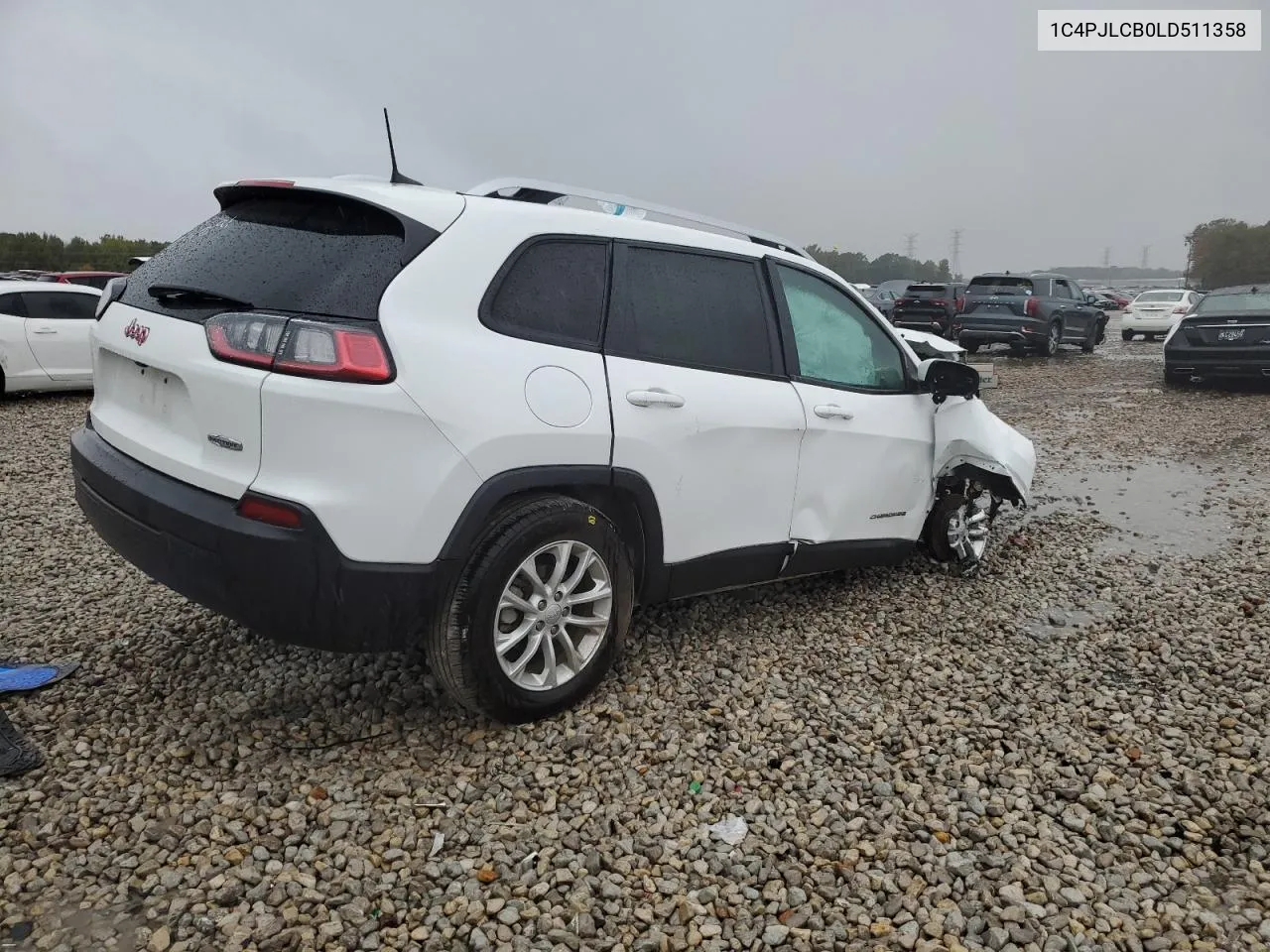 2020 Jeep Cherokee Latitude VIN: 1C4PJLCB0LD511358 Lot: 78595344