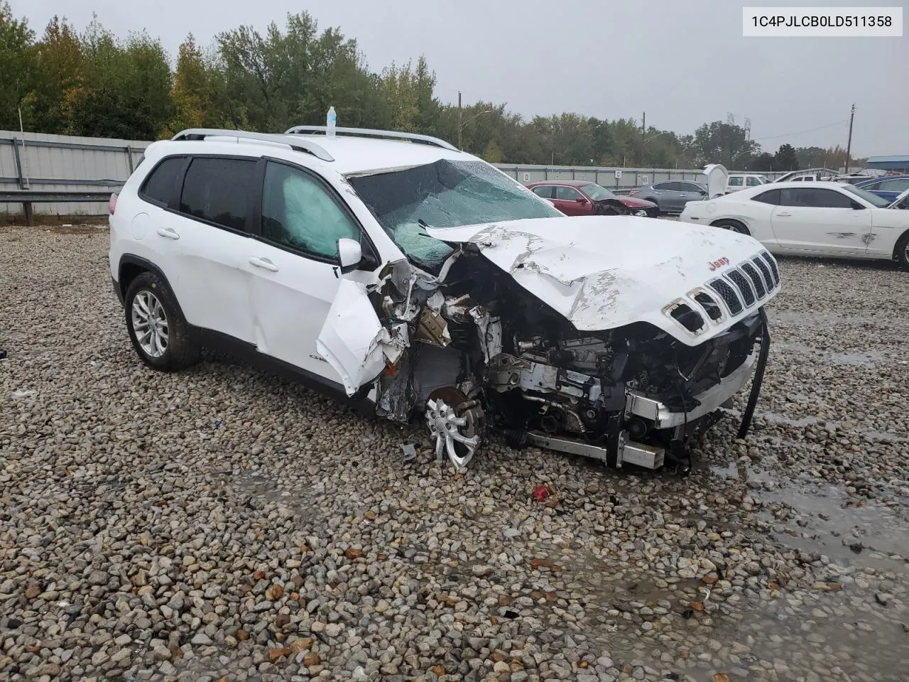 2020 Jeep Cherokee Latitude VIN: 1C4PJLCB0LD511358 Lot: 78595344