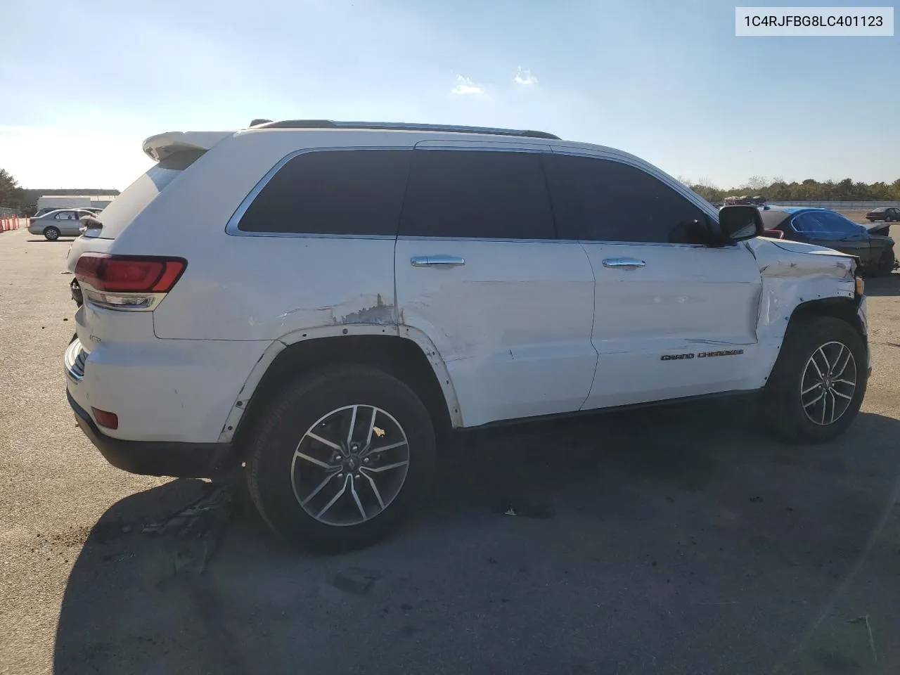 2020 Jeep Grand Cherokee Limited VIN: 1C4RJFBG8LC401123 Lot: 78678424