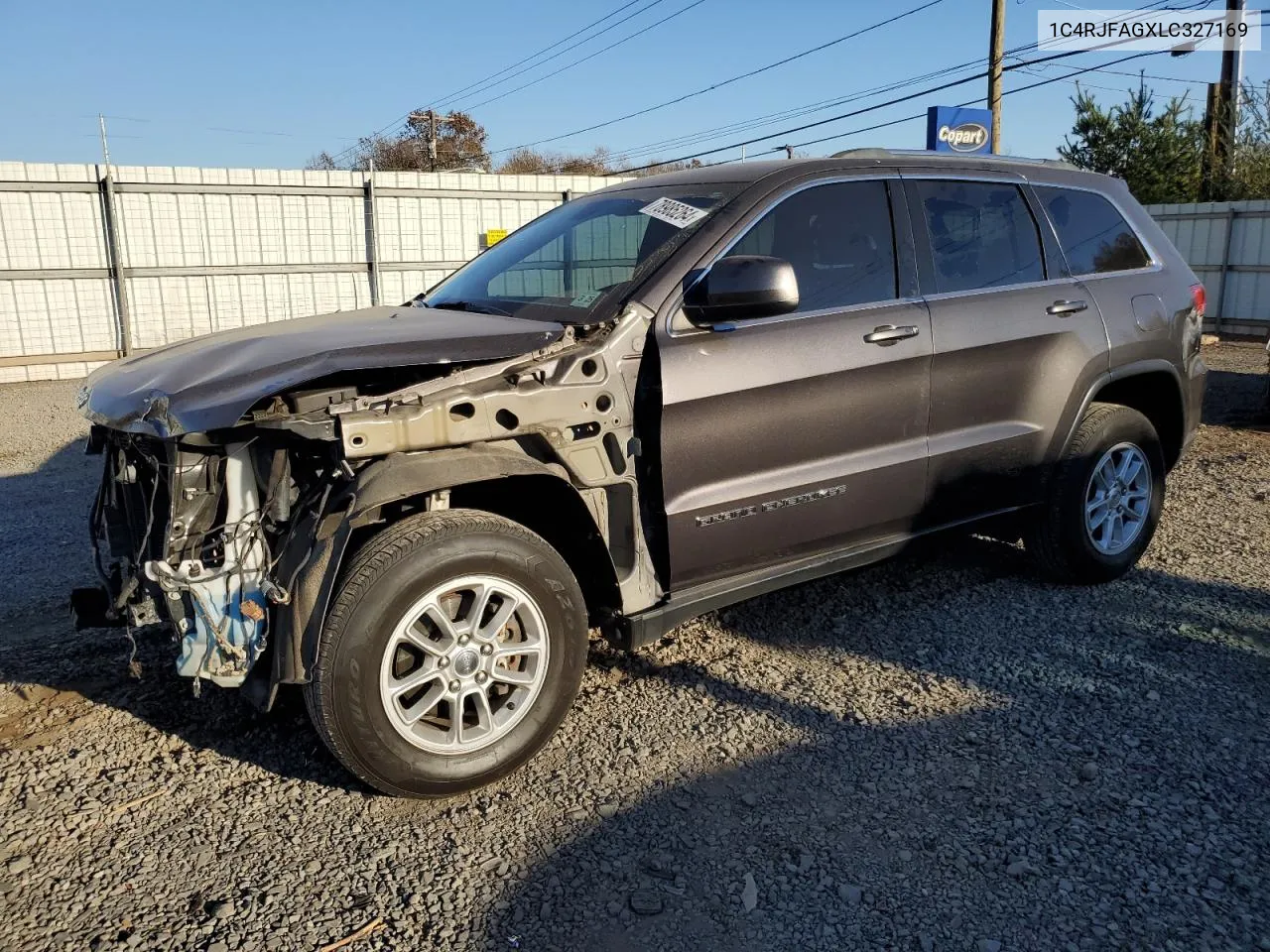 2020 Jeep Grand Cherokee Laredo VIN: 1C4RJFAGXLC327169 Lot: 78985264