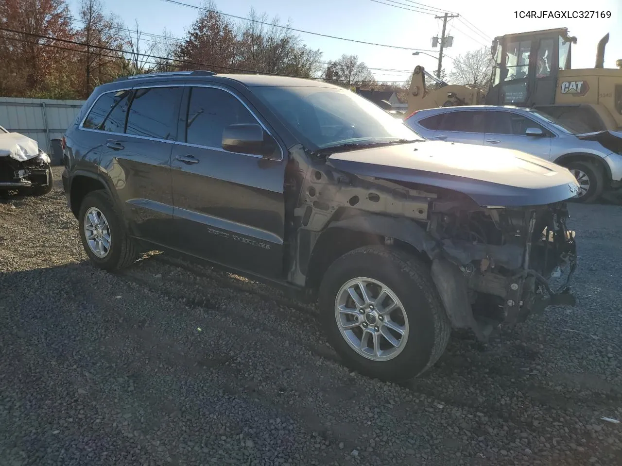 2020 Jeep Grand Cherokee Laredo VIN: 1C4RJFAGXLC327169 Lot: 78985264