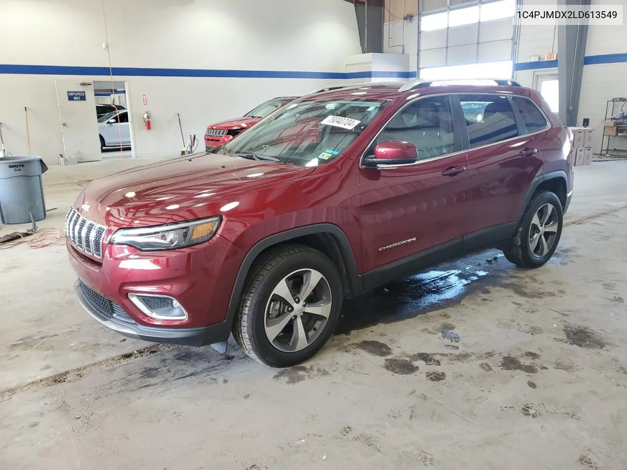 2020 Jeep Cherokee Limited VIN: 1C4PJMDX2LD613549 Lot: 79040704